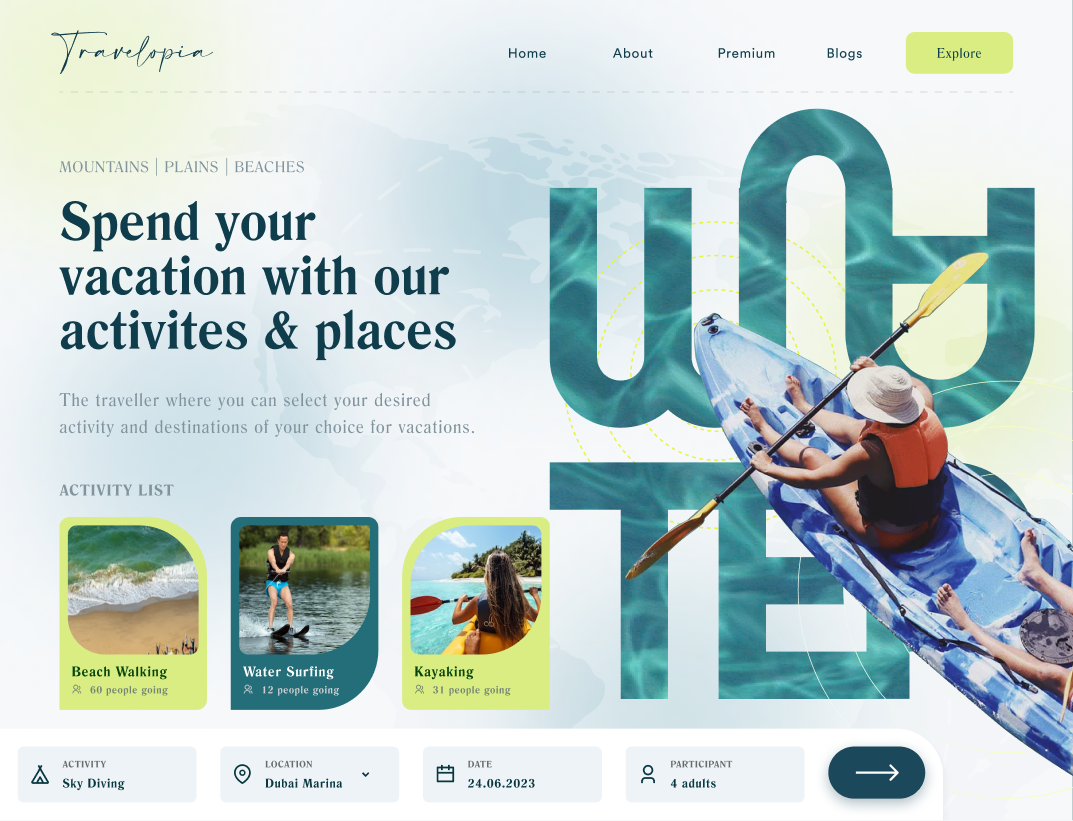 Travelopia project